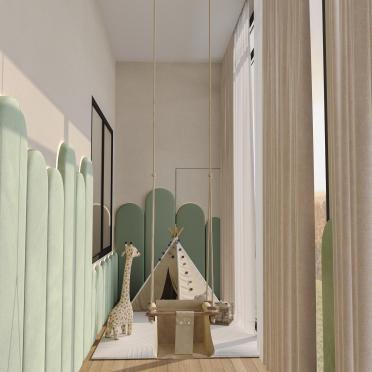 Интерьер c вигвамом  смотреть на Basicdecor