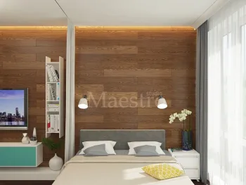 Интерьер спальни в современном стиле и эко смотреть на Basicdecor