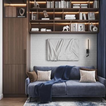 Интерьер гостиной  смотреть на Basicdecor