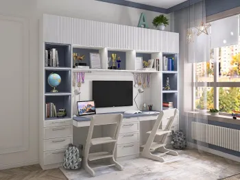 Интерьер детской с для мальчика  смотреть на Basicdecor