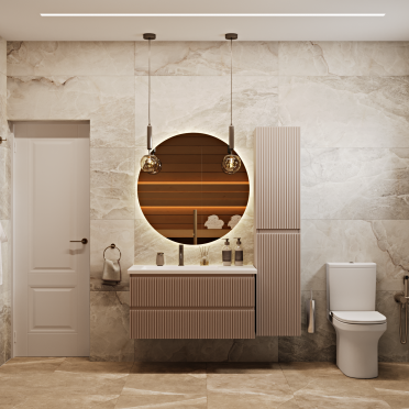 Интерьер ванной  смотреть на Basicdecor