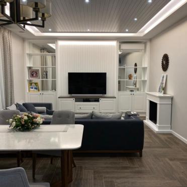 Интерьер c подсветкой  смотреть на Basicdecor
