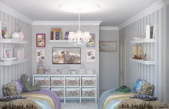 Интерьер детской в классическом стиле смотреть на Basicdecor