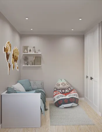 Интерьер детской  смотреть на Basicdecor