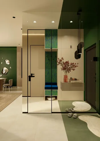 Интерьер прихожей  смотреть на Basicdecor