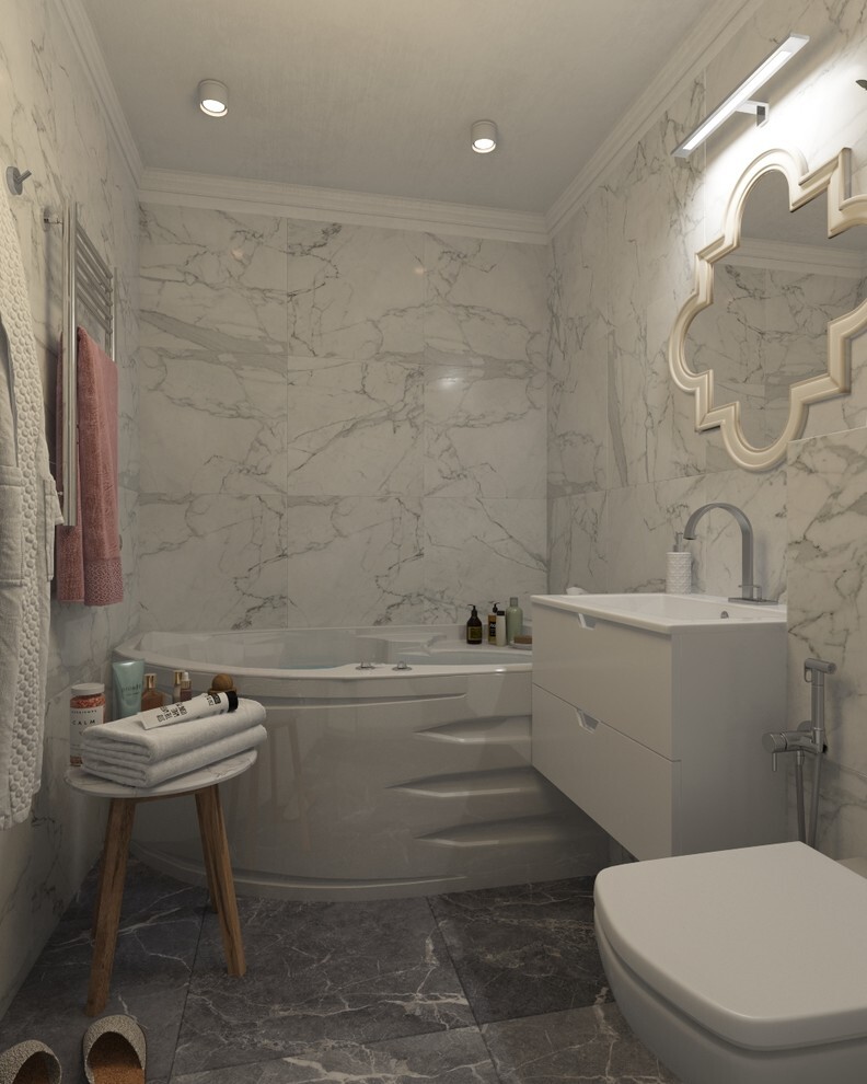 Интерьер ванной в современном стиле