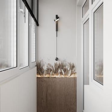 Интерьер с балконом  смотреть на Basicdecor