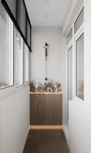 Интерьер с балконом  смотреть на Basicdecor