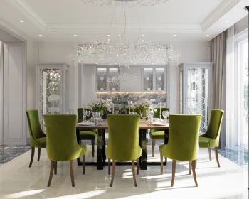 Интерьер столовой  смотреть на Basicdecor