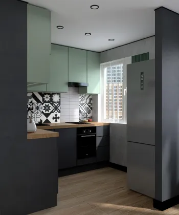 Интерьер кухни  смотреть на Basicdecor