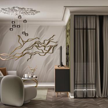 Интерьер гостиной  смотреть на Basicdecor