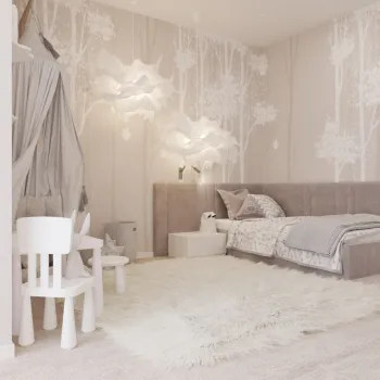Интерьер детской в современном стиле смотреть на Basicdecor