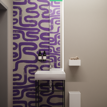 Интерьер ванной  смотреть на Basicdecor