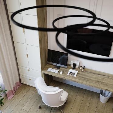 Интерьер c рабочим местом  смотреть на Basicdecor