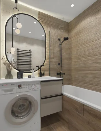 Интерьер ванной  смотреть на Basicdecor