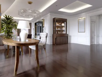 Интерьер столовой в неоклассике смотреть на Basicdecor