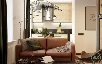 Интерьер гостиной в современном стиле смотреть на Basicdecor