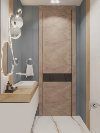 Интерьер ванной в современном стиле смотреть на Basicdecor