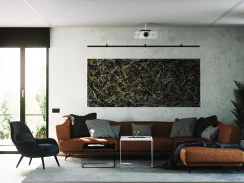 Интерьер гостиной в современном стиле смотреть на Basicdecor