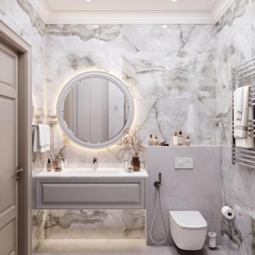 Интерьер ванной  смотреть на Basicdecor