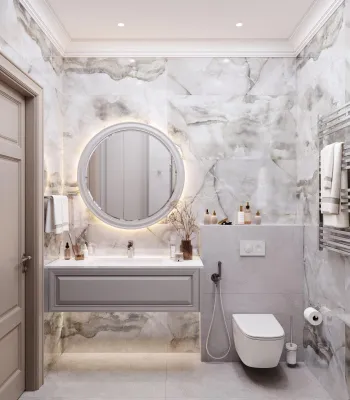Интерьер ванной  смотреть на Basicdecor
