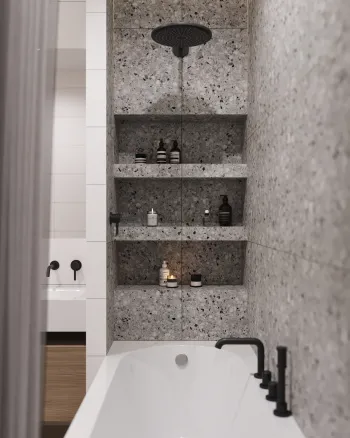Интерьер ванной  смотреть на Basicdecor