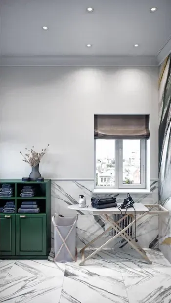 Интерьер с жалюзи  смотреть на Basicdecor