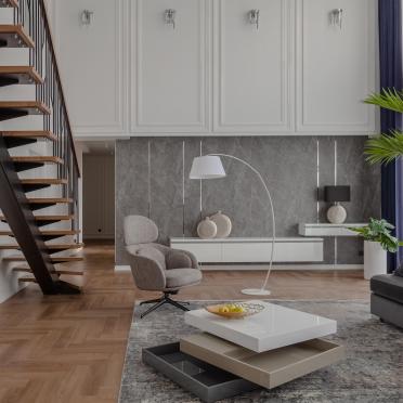 Интерьер гостиной  смотреть на Basicdecor