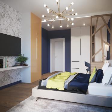 Интерьер спальни в современном стиле смотреть на Basicdecor