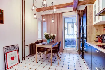 Интерьер столовой  смотреть на Basicdecor