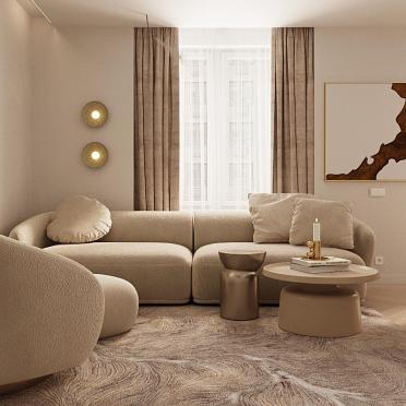 Интерьер гостиной  смотреть на Basicdecor