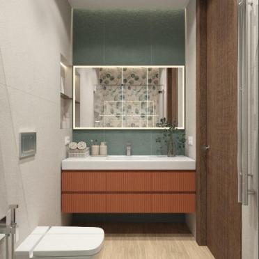 Интерьер ванной  смотреть на Basicdecor