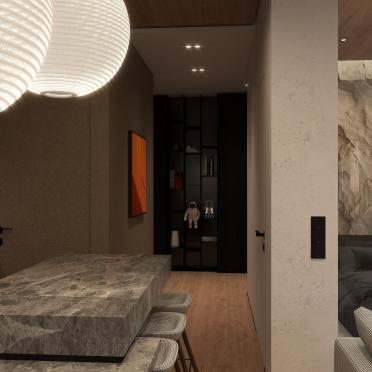 Интерьер c подсветкой  смотреть на Basicdecor