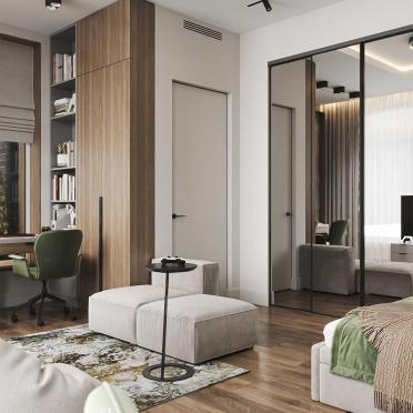 Интерьер спальни  смотреть на Basicdecor
