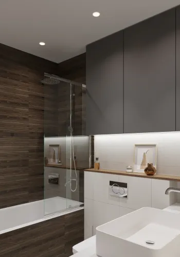 Интерьер ванной  смотреть на Basicdecor