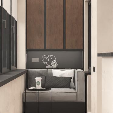 Интерьер балкона  смотреть на Basicdecor