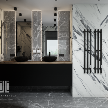 Интерьер ванной  смотреть на Basicdecor