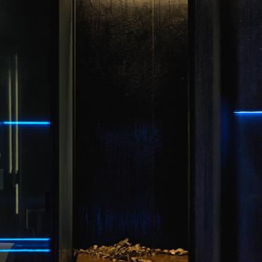 Интерьер с нишей с подсветкой и с подсветкой  смотреть на Basicdecor