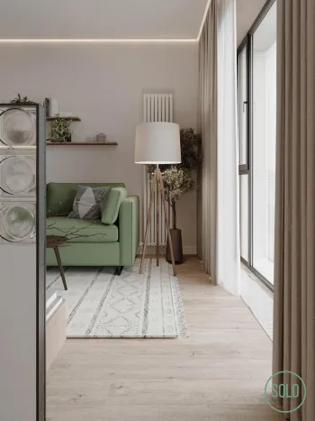 Интерьер гостиной  смотреть на Basicdecor