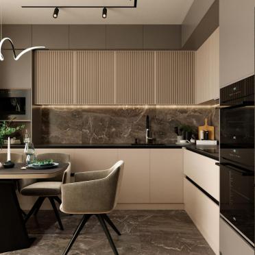 Интерьер кухни в современном стиле смотреть на Basicdecor