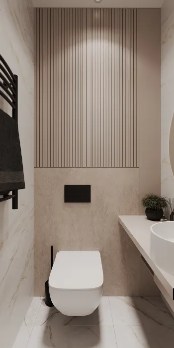 Интерьер ванной  смотреть на Basicdecor