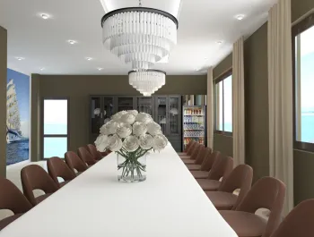 Интерьер столовой  смотреть на Basicdecor