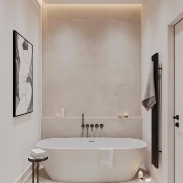 Интерьер ванной  смотреть на Basicdecor