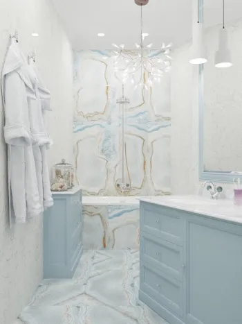 Интерьер ванной  смотреть на Basicdecor