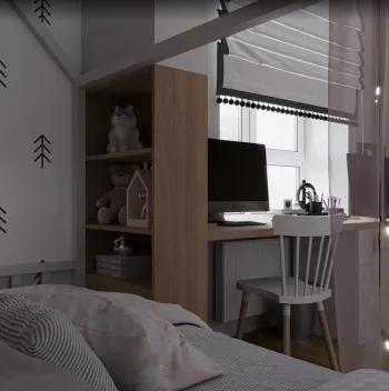 Интерьер детской  смотреть на Basicdecor