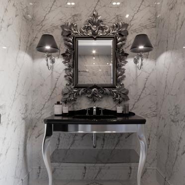Интерьер ванной  смотреть на Basicdecor