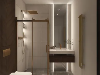 Интерьер ванной  смотреть на Basicdecor
