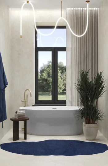 Интерьер ванной  смотреть на Basicdecor