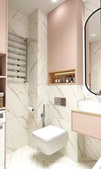 Интерьер ванной  смотреть на Basicdecor