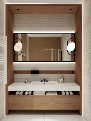 Интерьер ванной  смотреть на Basicdecor
